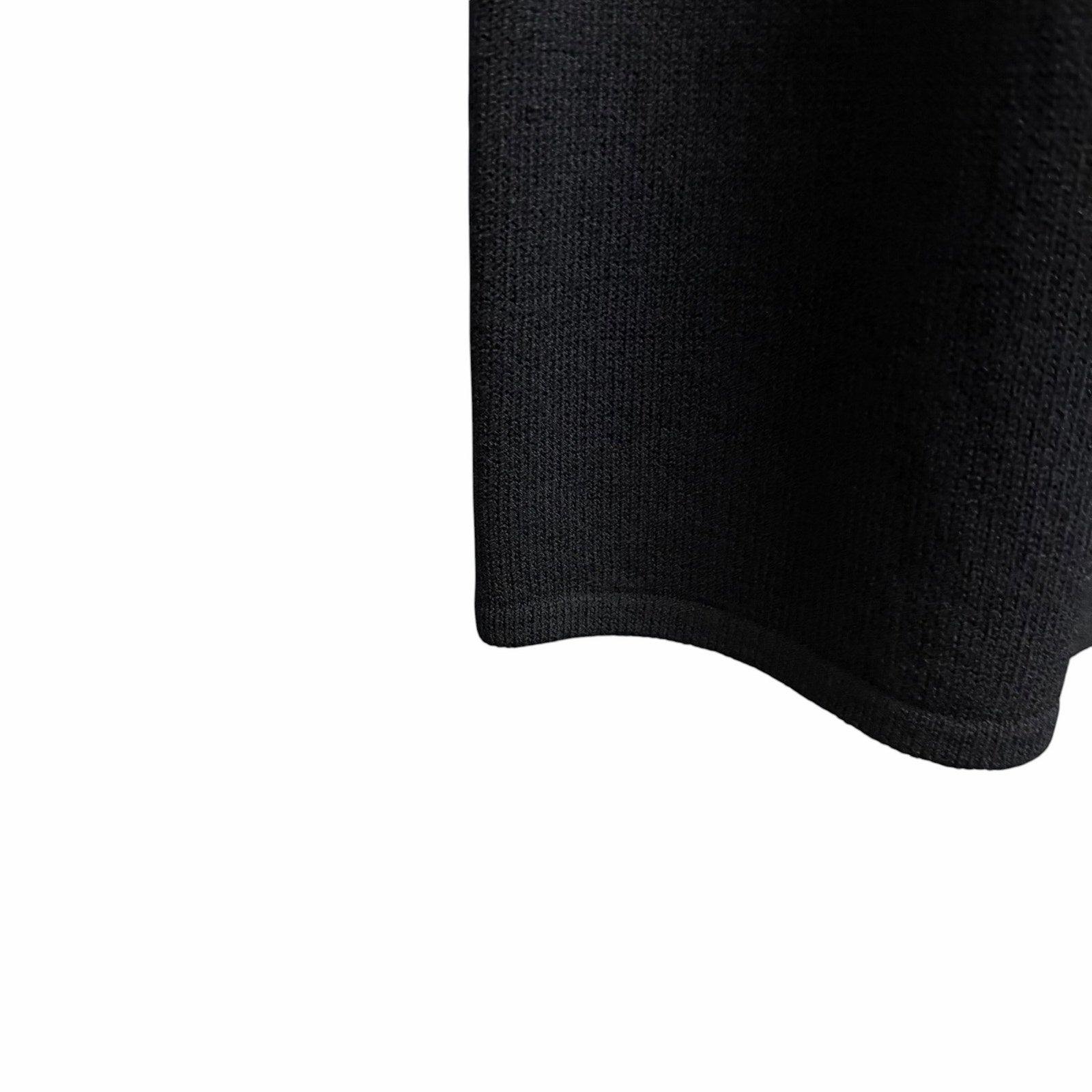 St. John Basics Santana Knit Pull On Maxi Skirt Black Womens Size 6