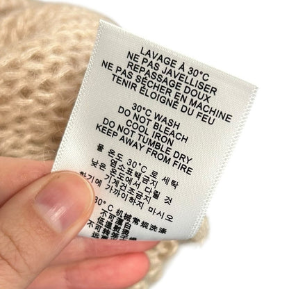 NWT Louise Misha Biscuit Cream Tan Jumper Salma Mohair Sweater Womens 36 / US 4