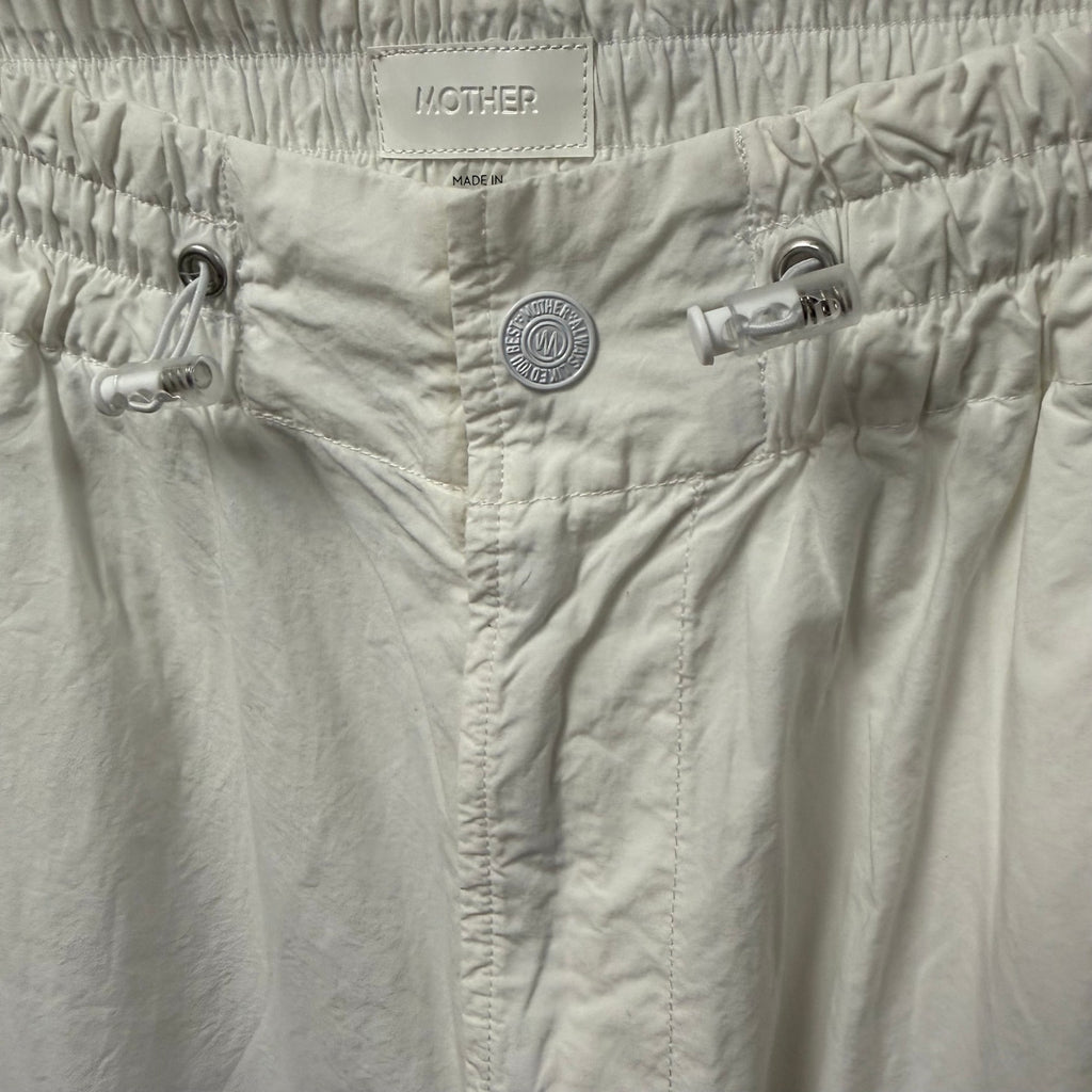 Mother The Skydiver Utility Cargo Pant in Tooth Fairy White Womens Size XS