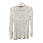 Ralph Lauren Womens Silk Shawl Collar Cable Knit Cardigan Small Preppy Old Money