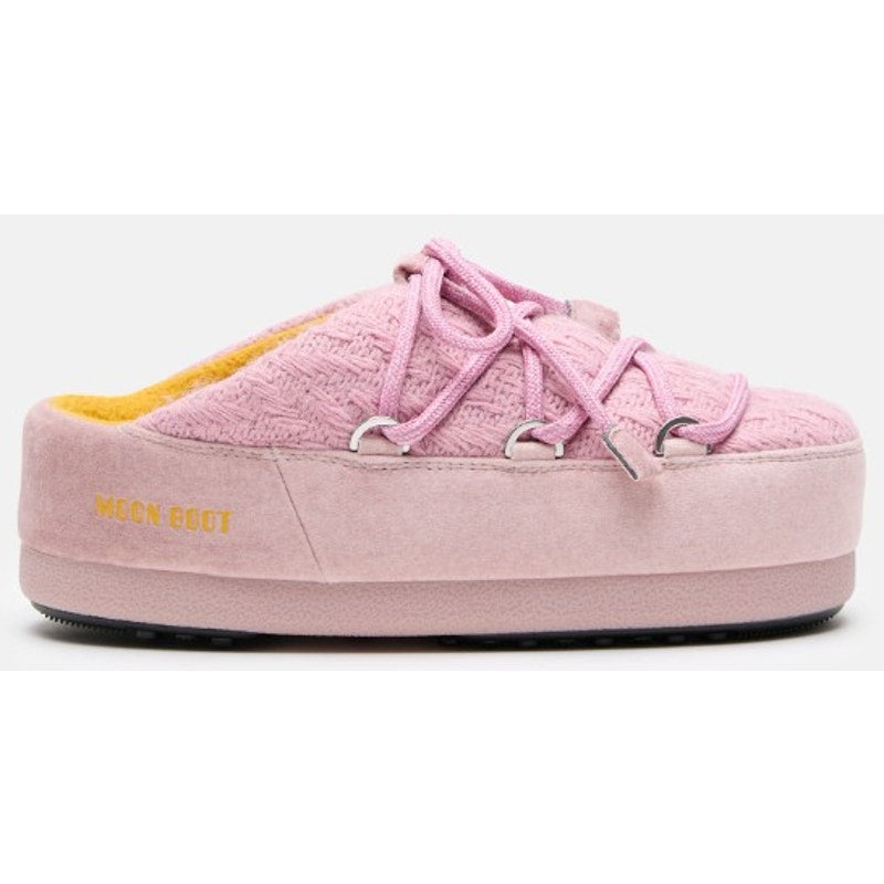 Moon Boot x Guest In Residence EVX Rose Pink Knit Mules Womens US 9.5 / 10
