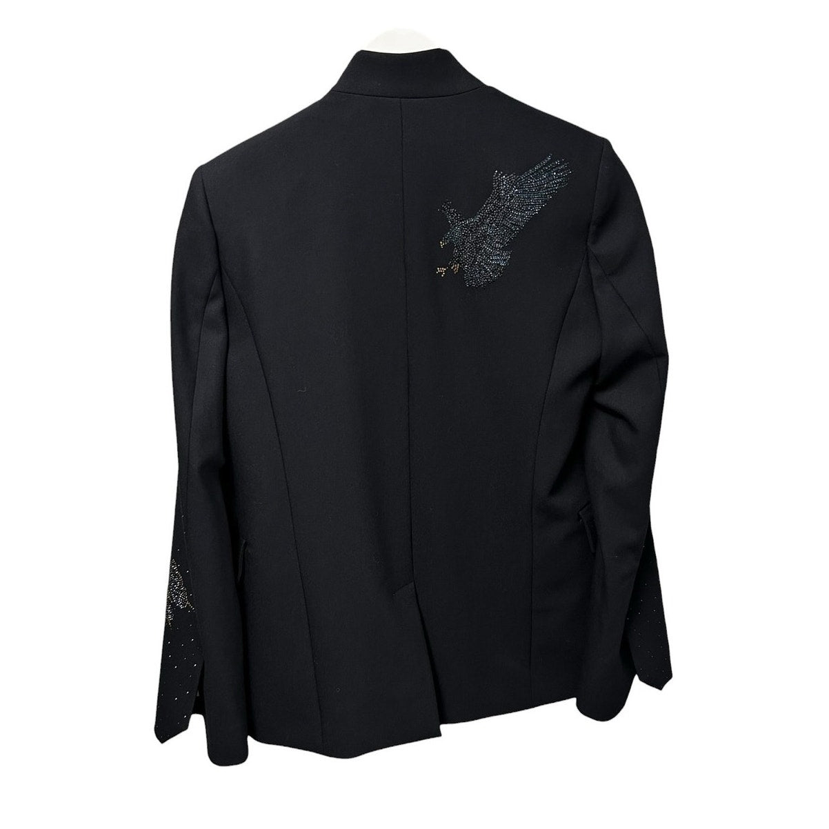 NWT Zadig & Voltaire Navy Very Multi Strass Embellished Blazer 34 / US XS
