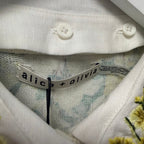 NWT Alice + Olivia Carson Printed Cardigan Fresh Air Butter Floral Size Small