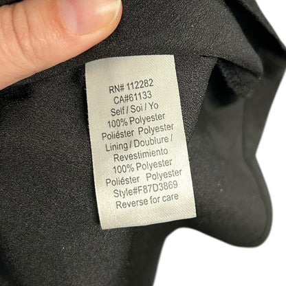 Adelyn Rae Burgundy White Blue Crochet Floral Long Sleeve Dress Womens Large