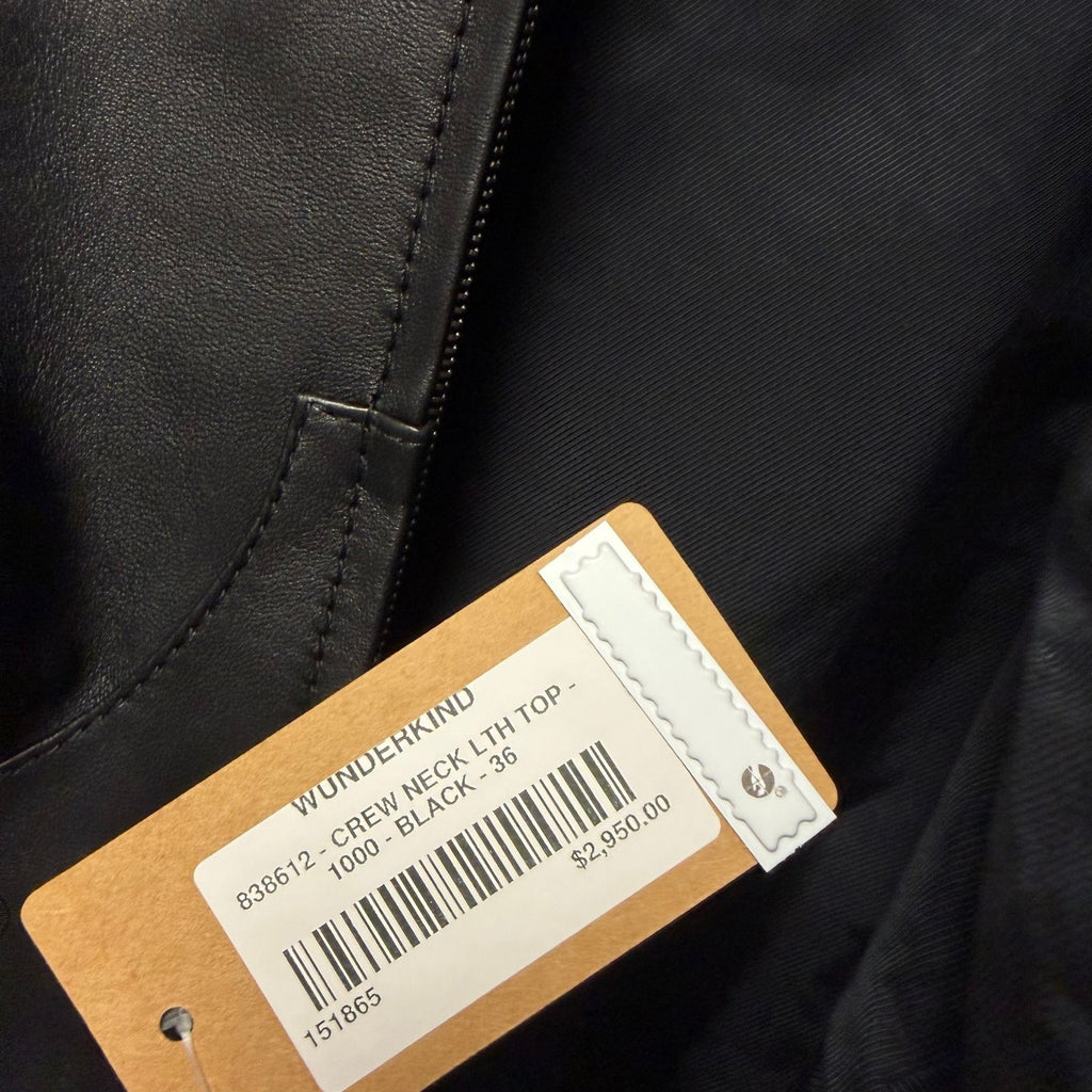 Alexander McQueen Seamed Leather Zip Up Vest Black Size 36 / US 0 Grunge Goth