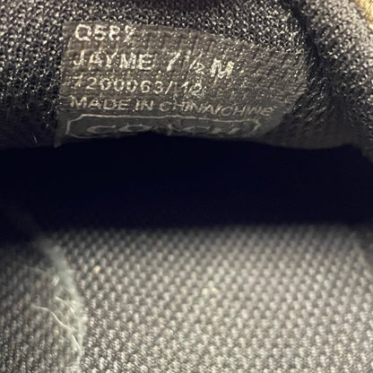 Coach Signature Canvas Logo Print Suede Trim Lace Up Jayme Sneaker Brown 7.5