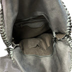 Stella McCartney Gray Falabella Three Chain Tote Shoulder Bag with Pouch