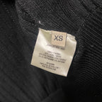 Alexandre Vauthier Black Sequined Knit Jacket Full Zip Cropped Womens Size XS