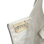 Alice + Olivia Jeans Maryann Tie Shoulder White Denim Mini Dress Womens Size 2