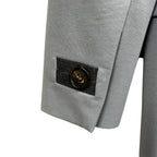 Brunello Cucinelli Light Grey Double Breasted Blazer Womens 38 / US 4 Corpcore