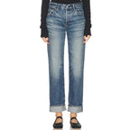 Moussy Vintage Jeans Aquebogue Straight Distressed Button Fly Cotton Womens 29