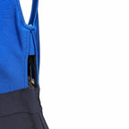 NWT Herve Leger Paris Dark Navy Cobalt Blue Color Block Bandage Dress Size Small