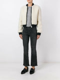 Stella McCartney Womens Frayed Star Crop Flared Jeans 27 US 2 Streetwear Grunge